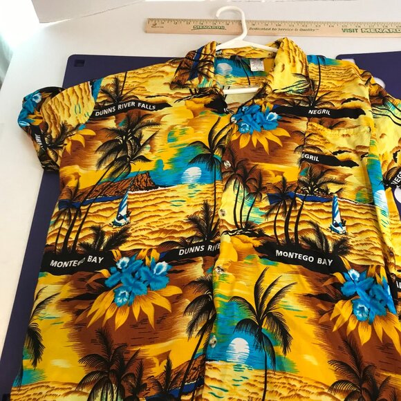 AKSHI MENS RAYON SHIRT SIZE L - Picture 2 of 7